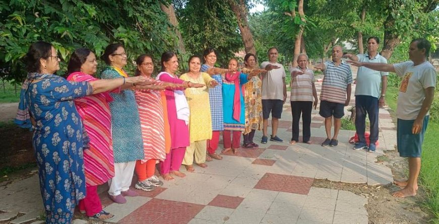 विश्व जड़ी बूटी दिवस पर लिया,औषधि पौधे लगाने का संकल्प