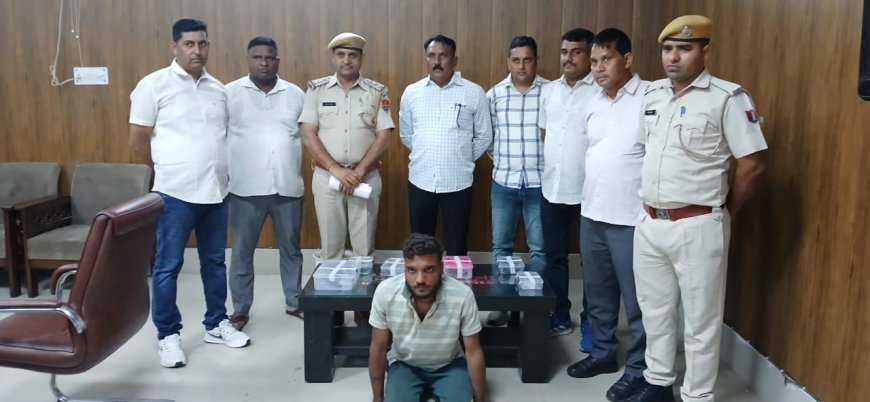 अवैध हथियारों के साथ पकड़ा एक शातिर बदमाश