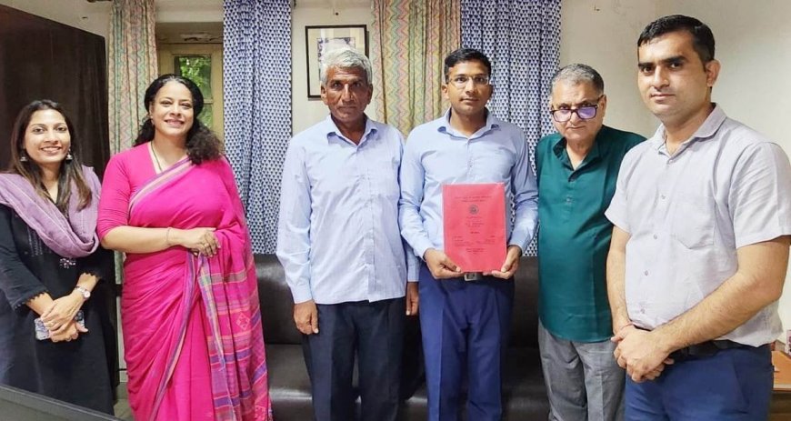 पचलंगी के अनिल कुमार शर्मा को मिली पीएचडी की उपाधि