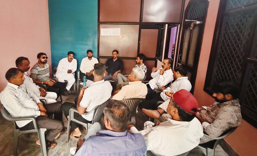 रामगढ़ कस्बे में 12 अगस्त को निकाली जाएगी  तिरंगा यात्रा,कार्य योजना बनाई