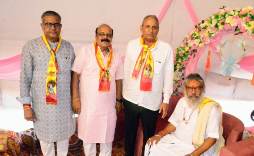 गौशाला मे एक शाम गौमाता के नाम भजन संध्या का हुआ आयोजन