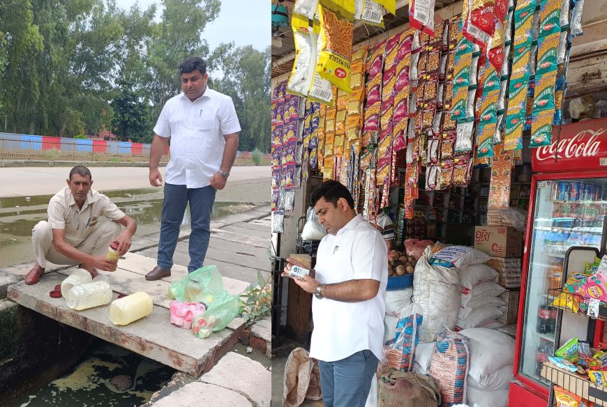 बाबा मोहन राम मेले में खाद्य सुरक्षा विभाग की कार्रवाई, 45 किलो मिलावटी घी जप्त