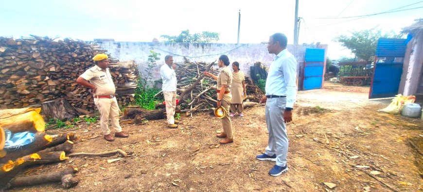 अवैध आरा मशीनों के खिलाफ वन विभाग ने चलाया अभियान:  डीएफओ के निर्देशन में टीम ने 10 आरा मशीनों को किया सीज