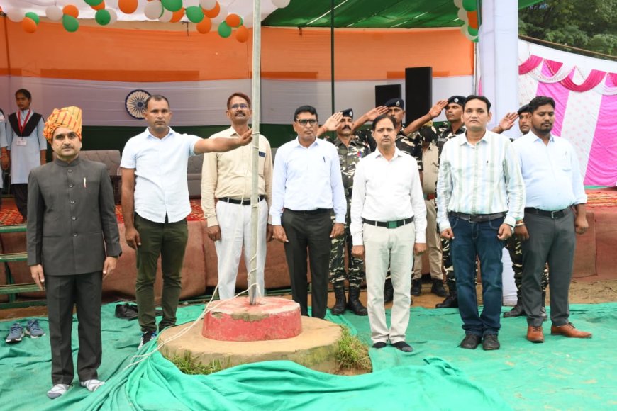 उपखंड स्तरीय स्वतंत्रता दिवस समारोह पूर्वक मनाया,खेलकूद प्रतियोगिता का हुआ आयोजन