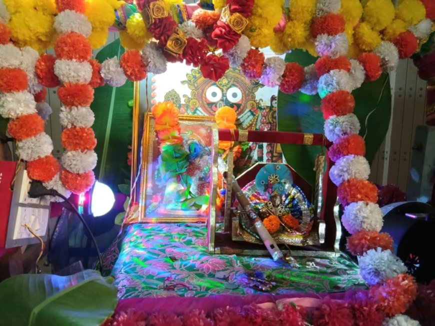 महाराजाधिराज केसवराय जी मंदिर में मटकी फोड़  का कार्यक्रम हुआ आयोजित