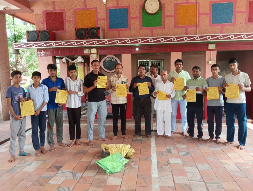 बाबू बाबा महाराज पोस्टर का विमोचन, न्यौंठा में मेला 25 को: अन्नकूट व रज का होगा वितरण