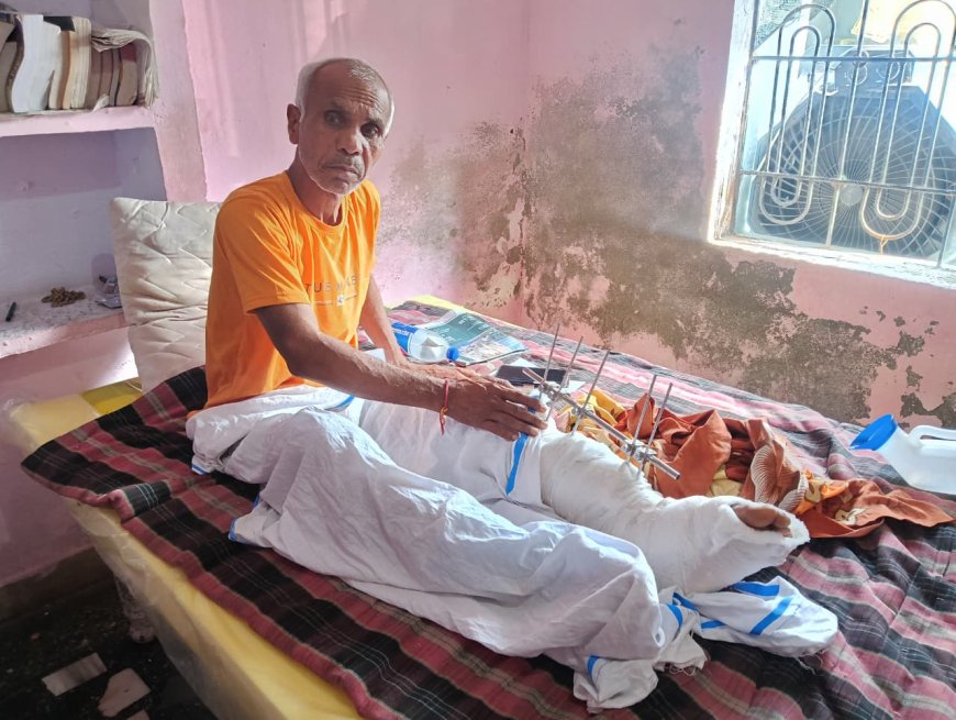 रिटायर्ड शिक्षक पर प्राण घांतक हमला, नातियों को जबरन उठा ले गए, मारपीट कर जेवरात व नगदी ले जाने में सफल