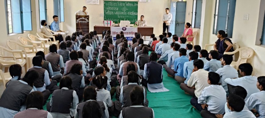 राउमावि माढौनी में विधिक जागरूकता शिविर आयोजित