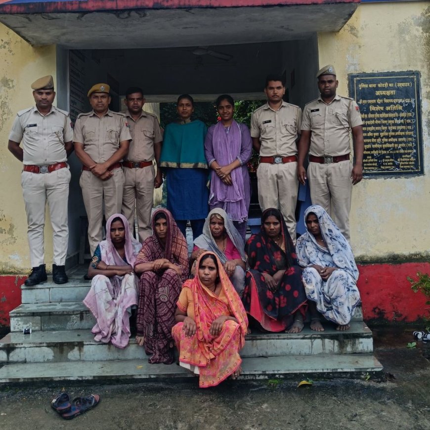 पुलिस टीम पर हमला करने वाली 6 महिलाएं गिरफ्तार:लाठी-पत्थरों से किया था घायल