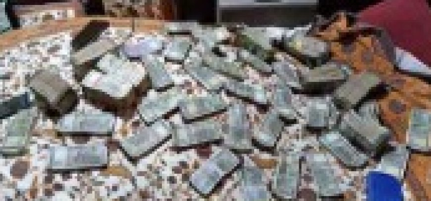 ईओयू की छापेमारी: घबराए इंजीनियर ने जलाए नोट, फिर भी मिले 39.50 लाख रुपये