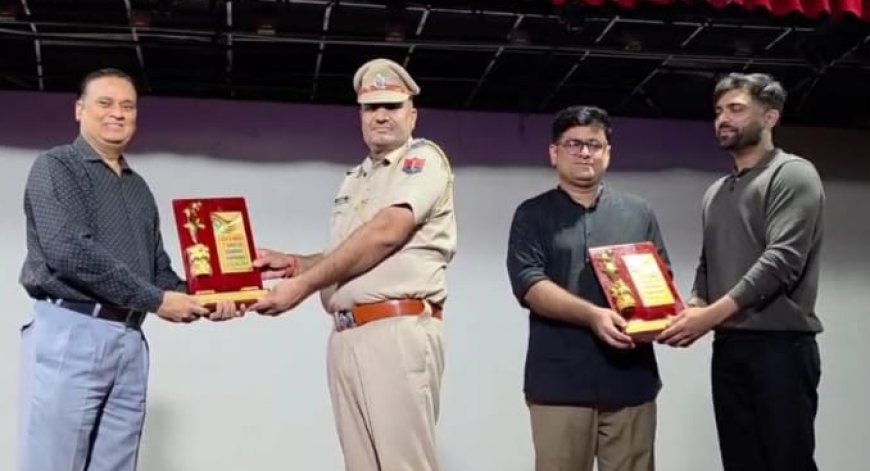 अलवर पुलिस ने साइबर अपराध की रोकथाम के लिए दी जानकारी