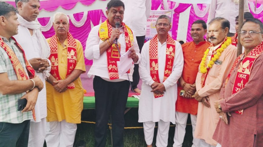 नीमला में हनुमानजी के मेले में उमड़ी श्रद्धालुओं की भीड़, पद दंगल व भंडारा हुआ, वन मंत्री ने मेले का किया शुभारंभ