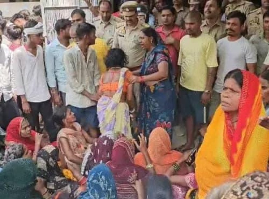 गोरखपुर: आप नेता की मौत पर पथराव-बवाल, SHO का सिर फटा