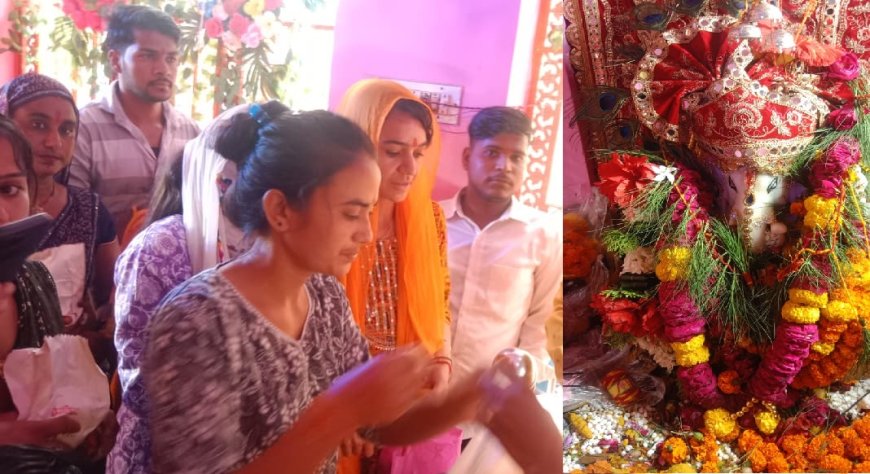 उदयपुरवाटी कस्बे में हर्षोल्लास से मनाई गणेश चतुर्थी : गणेश सेवा समिति व सर्व समाज द्वारा किया भंडारे का आयोजन