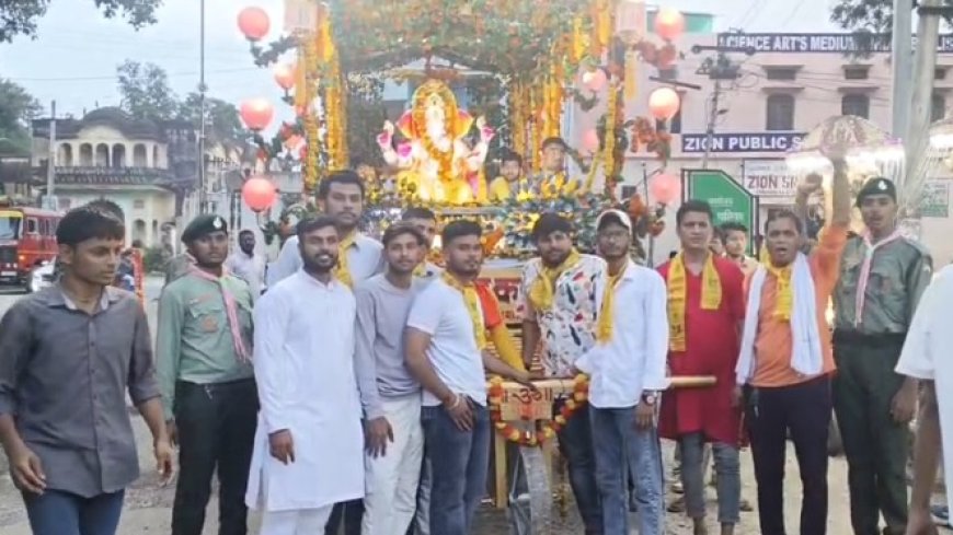 राजगढ़ कस्बे मे गणेश जन्मोत्सव के अवसर पर भराभर का मेला आयोजित