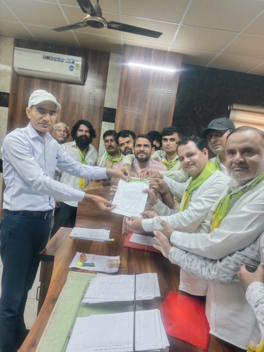 आरएलपी ने भी जिला बचाओ आंदोलन में दर्ज कराई मजबूत मौजूदगी, खैरथल को जिला मुख्यालय बनाए रखने की मांग