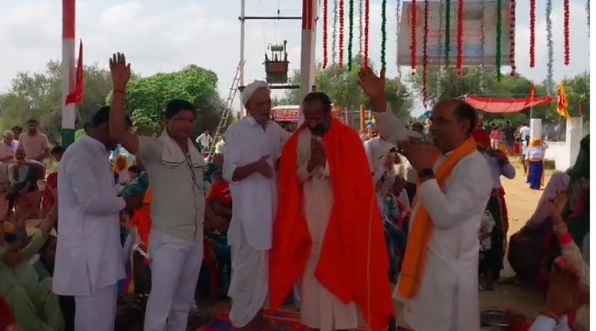 सती माता मंदिर में भादी मावस महोत्सव के अवसर पर विशाल भंडारा और कलश यात्रा का हुआ आयोजन