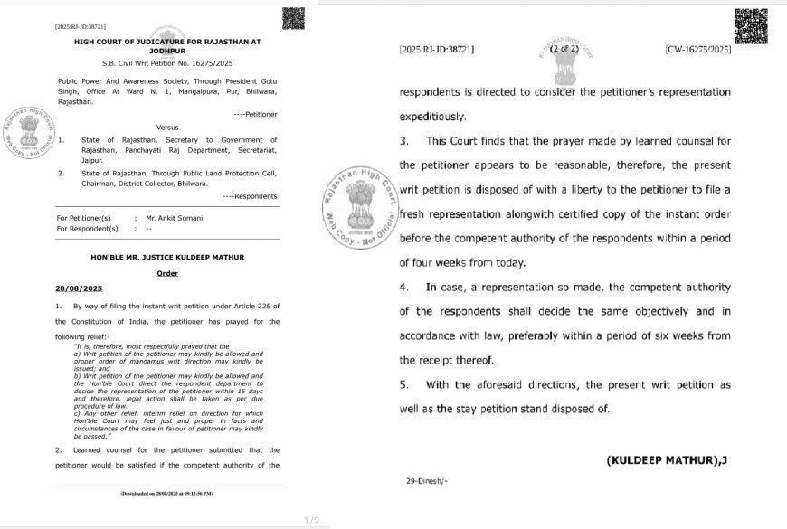 गोचर भूमि पर अतिक्रमण: पूर्व में कई बार जिला कलक्टर को शिकायत लेकिन कार्यवाही नहीं