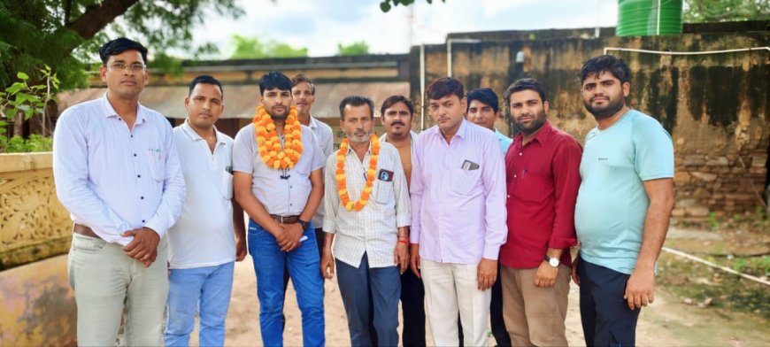 मुंडावर पत्रकार संघ की बैठक में बनी नई कार्यकारिणी