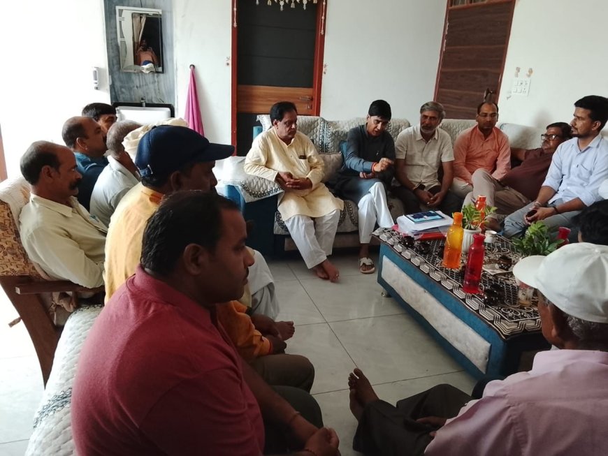 मन की बात कार्यक्रम तैयारी को लेकर नगर मण्डल की बैठक संपन्न
