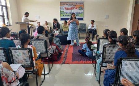 करियर वर्कशॉप के माध्यम से युवाओं को दिया मार्गदर्शन