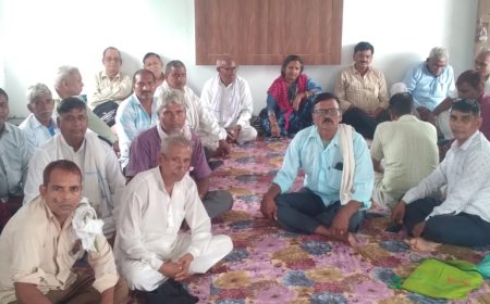 कोली समाज की जिला बैठक  कठूमर में हुई संपन्न,12 अक्टूबर को जिला अध्यक्ष का चुनाव