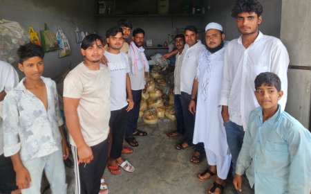 लक्ष्मणगढ तहसील के मल्ला का बास गाँव के युवाओं ने पेश की मानवता की मिसाल, पंजाब के बाढ़ पीड़ितों के लिए भरकर भेजी राहत सामग्री