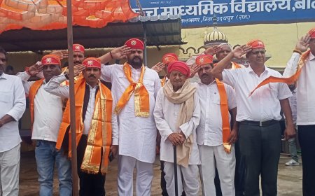 चार दिवसीय जिला स्तरीय वॉलीबॉल प्रतियोगिता राजकीय उच्च माध्यमिक विद्यालय बाठरडा खुर्द में शुरु