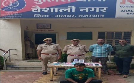 साइबर फ्राड करने का मुख्य आरोपी गिरफ्तार:   6 महीने में ठगे 19 करोड़: आठ बैंक खातों में आई ये रकम; रोजाना 10 लाख 50 हजार की ठगी