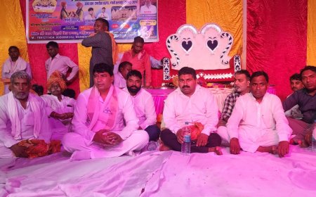 रामगढ़ चेयरमैन प्रतिनिधि बलीराम सैनी ने किया फीता काटकर रामलीला का उद्घाटन