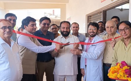 गोविन्दगढ़ मे नि:शुल्क मेगा हेल्थ जाॉंच व परामर्श शिविर का आयोजन