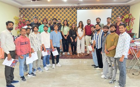 सेन क्षोरकार वेलफेयर सोसायटी द्वारा भीलवाड़ा में निःशुल्क हेयर ट्रीटमेंट वर्कशॉप का आयोजन