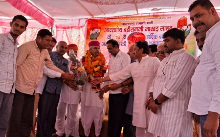 पूर्व सांसद बद्रीराम जाखड़ का 74वां जन्मोत्सव धूमधाम से मनाया गया