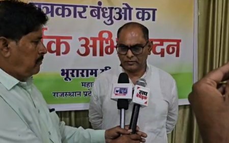 पाली के निजी होटल में पत्रकार वार्ता में बोले प्रदेश कांग्रेस कमेटी के महासचिव भूराराम सीरवी