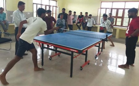 इन्टर क्लास टूर्नामेन्ट में खिलाडियों ने की खूब जोर आजमाइश