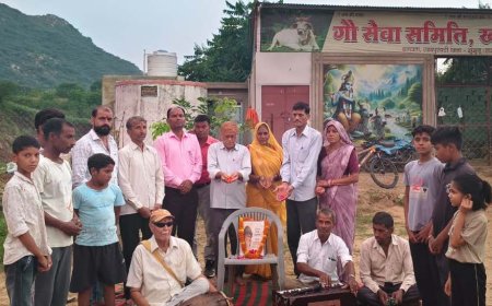 उदयपुरवाटी में वृक्षारोपण कर मनाई विनोबा भावे की 130 वीं जयंती