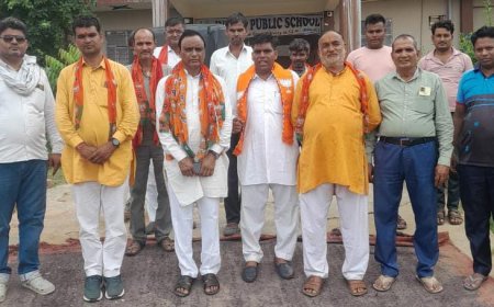 भाजपा मण्डल खुडियाना की हुई बैठक में सेवा पखवाड़ा मनाने का लिया निर्णय