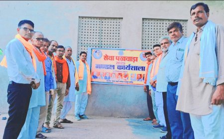 भाजपा की सेवा पखवाड़ा मंडल कार्यशाला का हुआ आयोजन