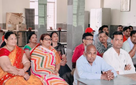 सेवा पखवाड़े के अंतर्गत हुई भाजपा मंडल राजगढ़ की बैठक