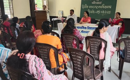 सुभाष नगर स्कूल में क्लस्टर कार्यशाला का हुआ आयोजन,  क्लस्टर कार्यशाला शिक्षकों के लिए अति आवश्यक  -प्रधानाचार्य जोशी