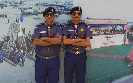 राज्य स्तरीय राष्ट्रपति रोवर प्रशिक्षण शिविर के लिए भूपेन्द्र सिंह नरूका व मनमोहन बैरवा का हुआ चयन