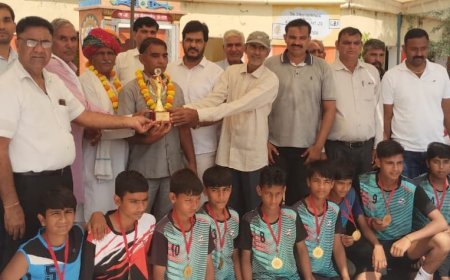 69 वीं जिला स्तरीय खेलकूद प्रतियोगिता का हुआ समापन