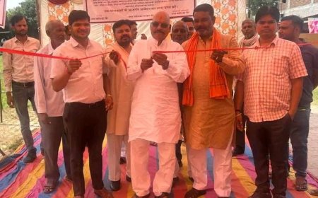 वैर में विधायक कॉलोनी किया सेवा शिविर का शुभारंभ