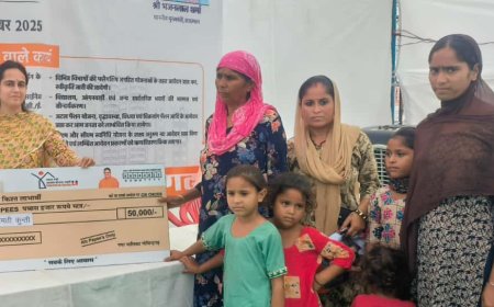 गोविन्दगढ़ उपखण्ड में सेवा पर्व पखवाडे के अंतर्गत नगरपालिका गोविन्दगढ़ में शहरी सेवा शिविर एवं सैदमपुर, न्याणा में ग्रामीण सेवा शिविर आयोजित