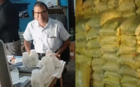 कृषि विभाग ने अलावड़ा में खाद के  लिए सैंपल: गुणवत्ता जांच के लिए प्रयोगशाला भेजा