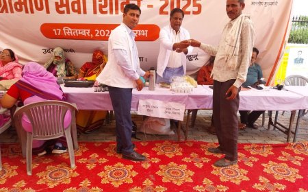 ग्रामीण सेवा शिविरों से मिल रही है राहत