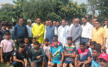 सांसद खेल महोत्सव शुरू, दर्जनों खेलों में दिखेगी प्रतिभा: ग्रामीण युवाओं को मिलेगा मंच