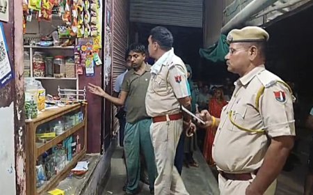 बाईक पर सवार होकर आए युवकों ने दुकान में घुस कर की मारपीट, बीस हजार नकदी लेकर भागे, दहशत व्याप्त