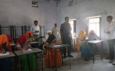 बुनियादी साक्षरता परीक्षा का आयोजन