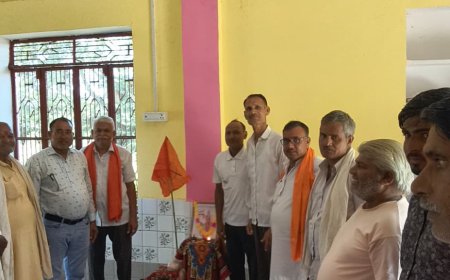 भारतीय किसान संघ लक्ष्मणगढ़ तहसील कार्यकारिणी की सभा का हुआ विचगांव में आयोजन